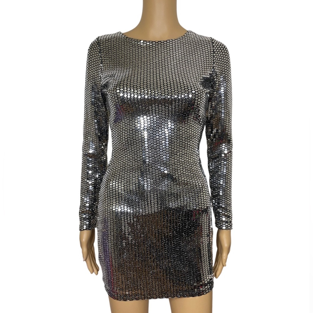 WTD sequin Mini dress size small